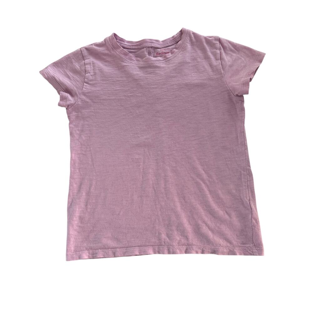Crewcuts Purple Girlfriend Tee Size 6/7